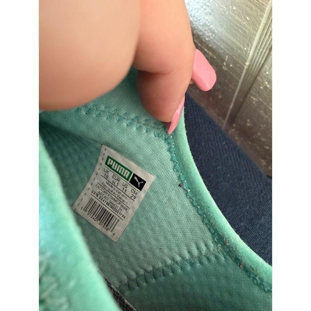 Puma x Diamond Supply Co Clyde Tiffany Blue Sneakers 366431-01 Mens 11 - Picture 4 of 6